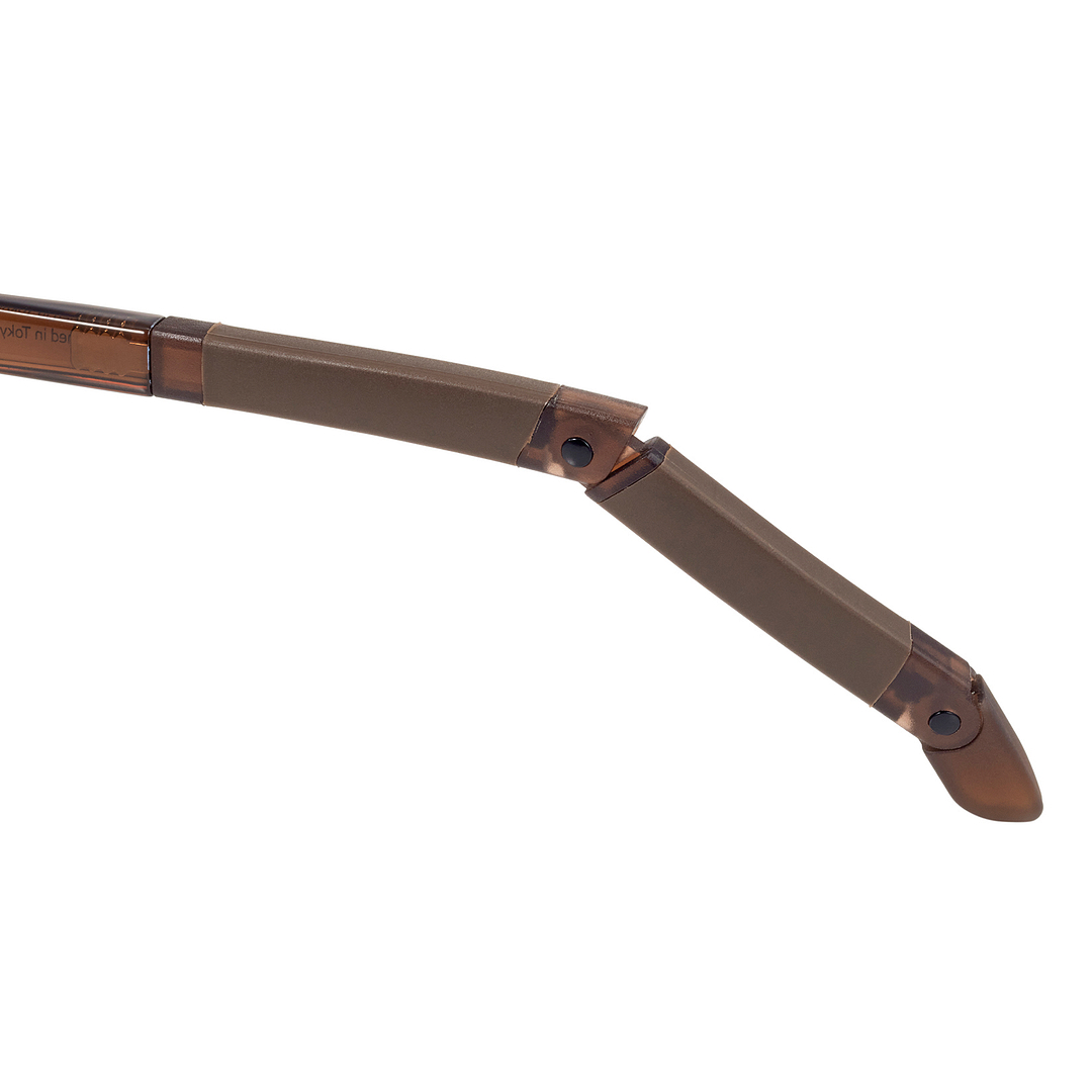 OWNDAYS | MOVE Light Brown Full Rim Boston left side